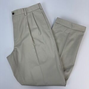 Brooks Brothers Advantage Chino Elliot Fit Khaki Pants Men's 36x30 100% Cotton